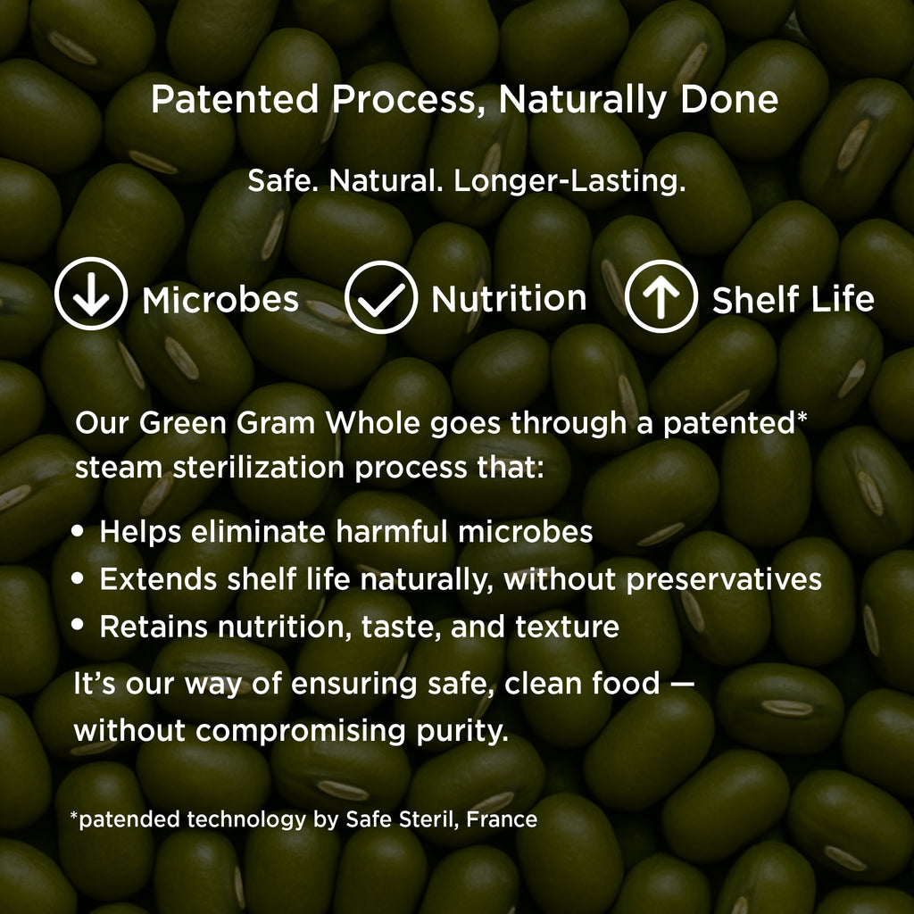 Organic Green Gram Whole-500Gms 8