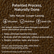 Organic Khapli Wheat Flour