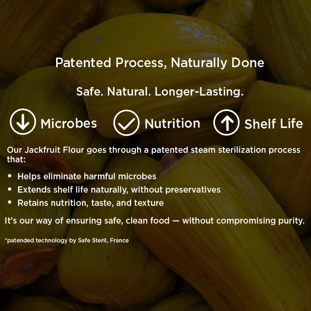 Organic Raw Jackfruit Flour 500Gms 9