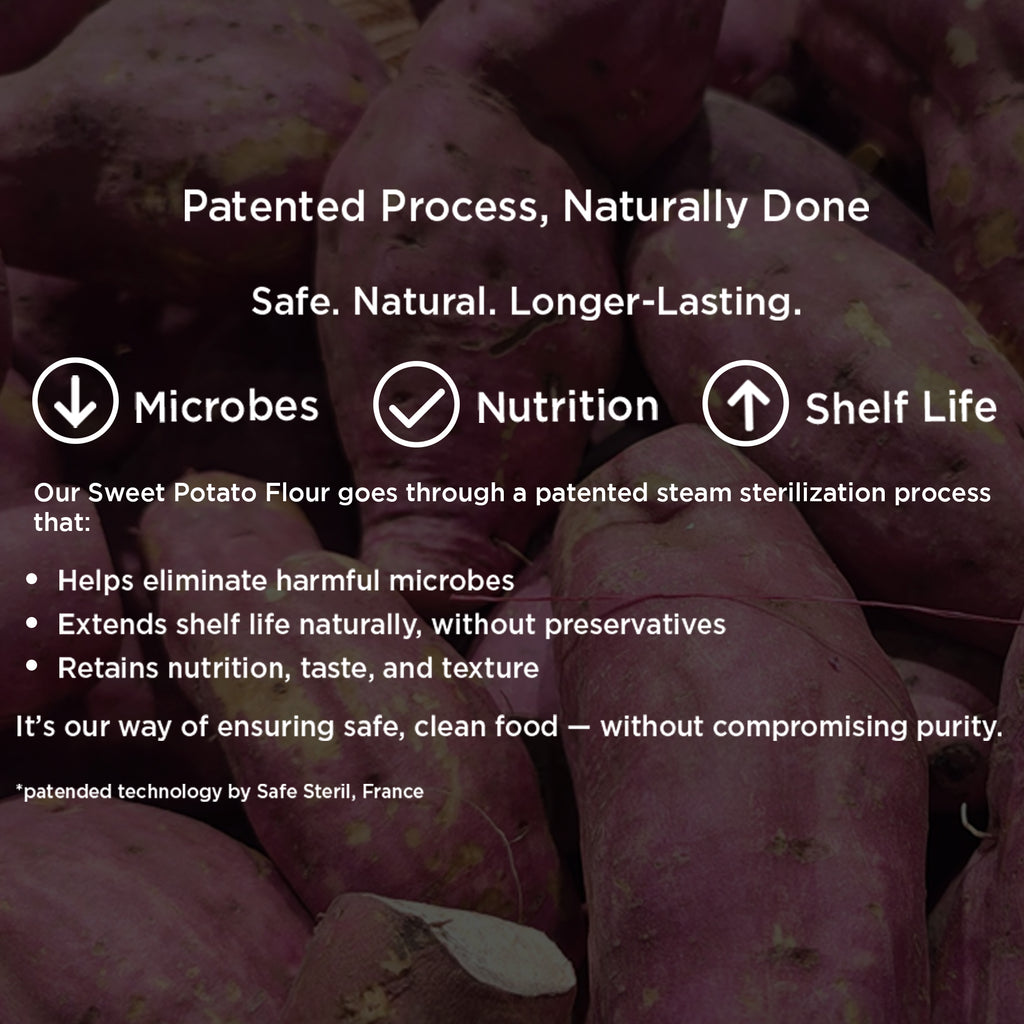 Organic Sweet Potato Flour 500Gms 8