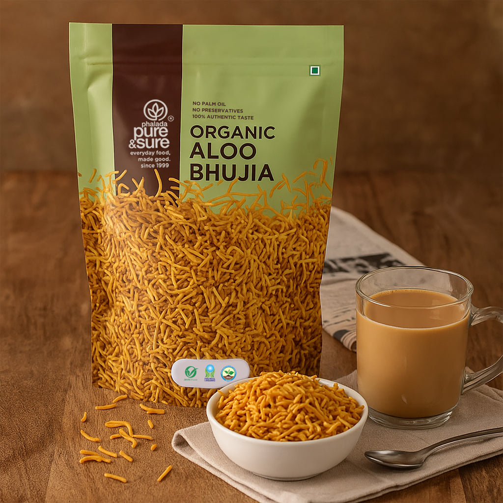 Organic Aloo Bhujia-120Gms 10