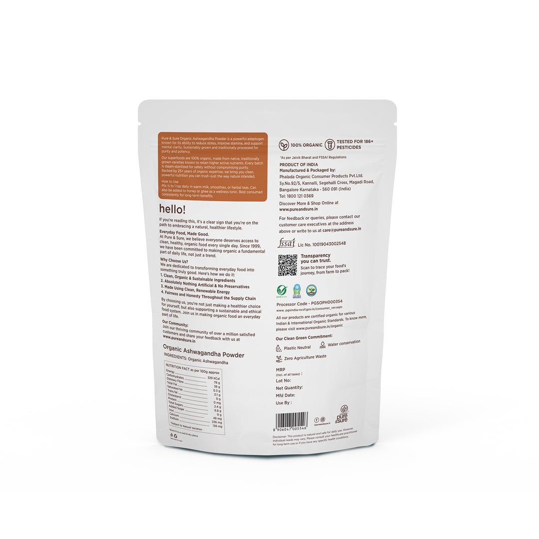 Organic Ashwagandha Powder-100Gms 2