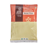 Phalada Pure and sure-Organic Besan flour 1kg front