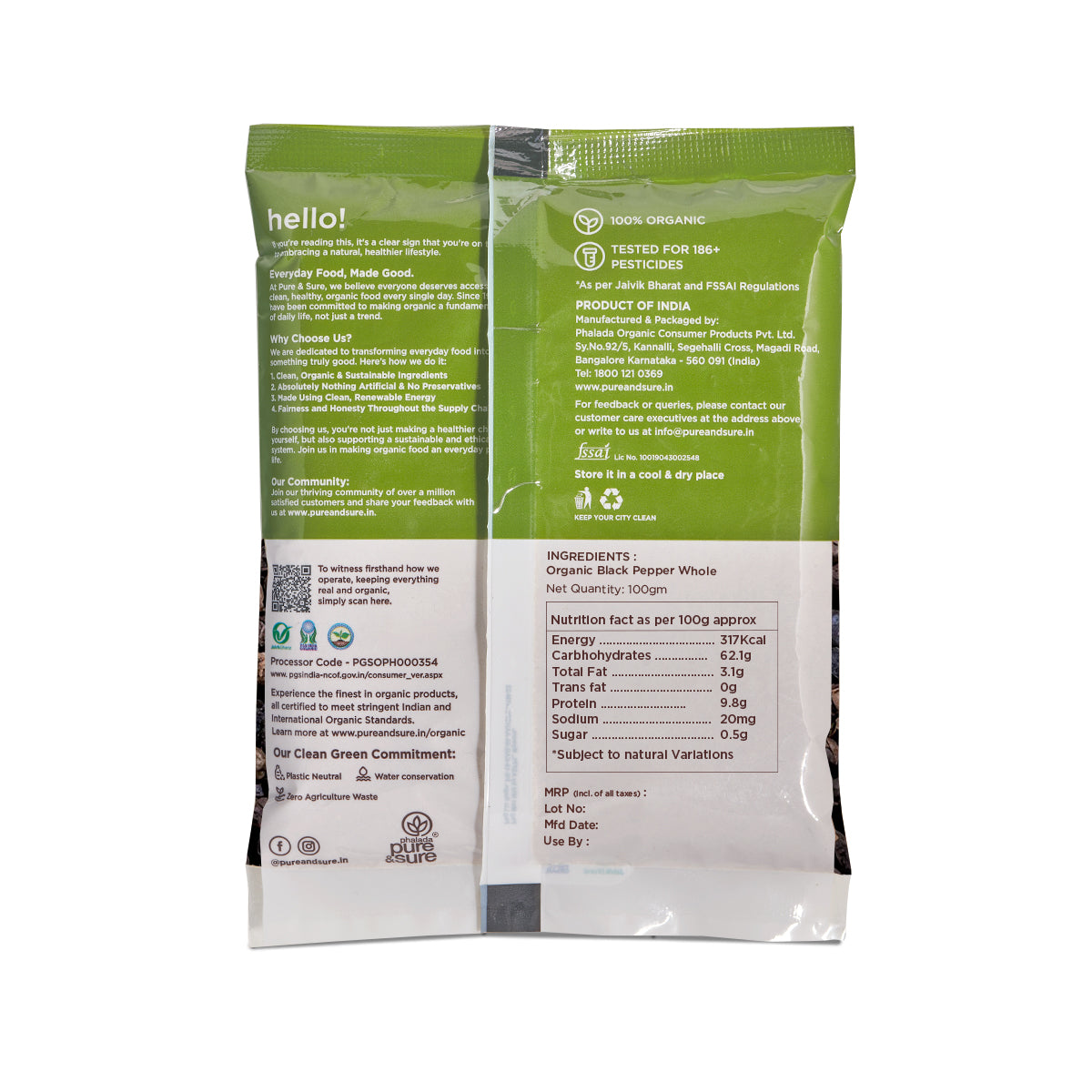 Organic Black Pepper Powder-100Gms 2