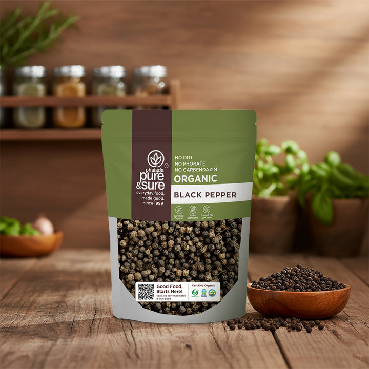 Organic Black Pepper Whole