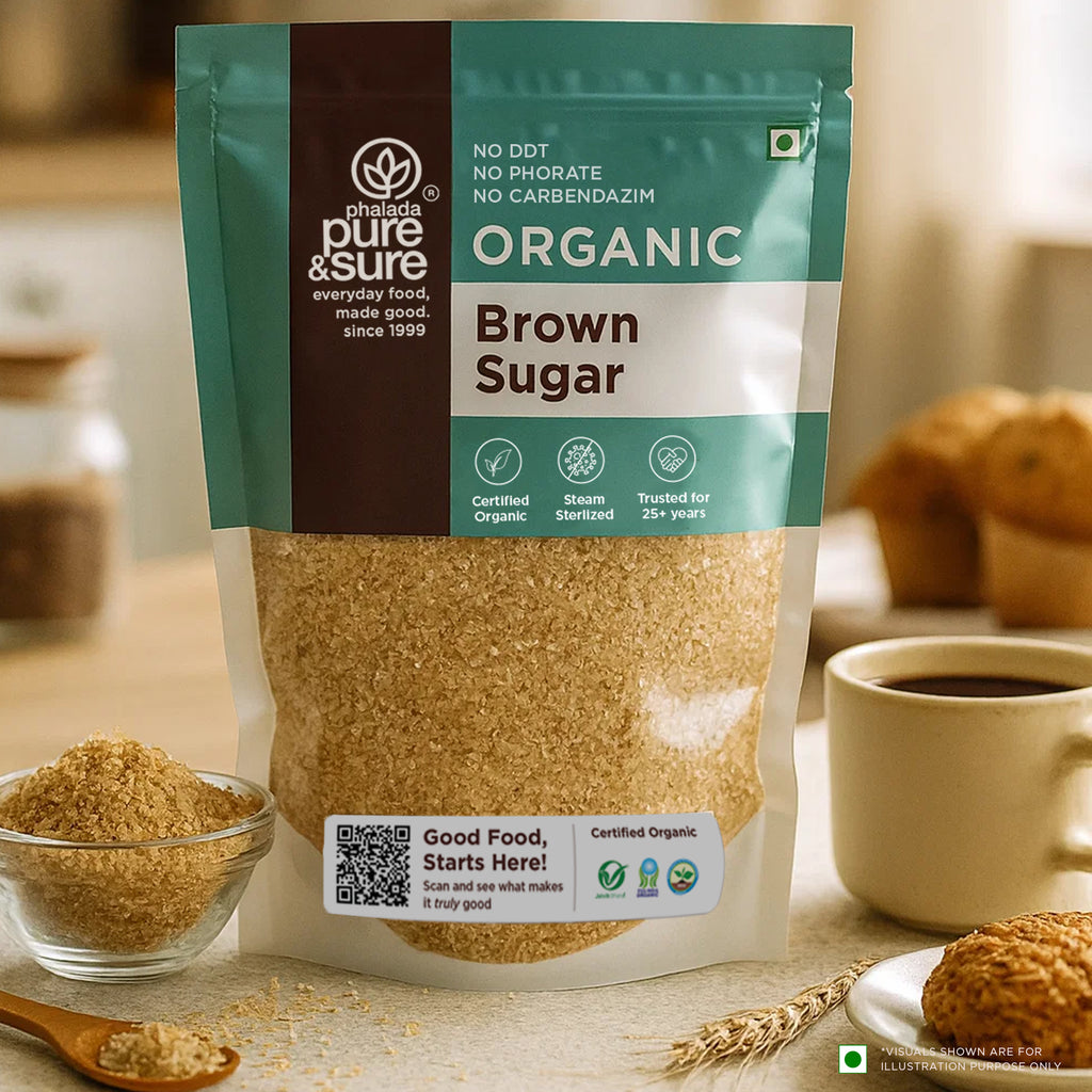 Organic Sugar Brown-1kg 10