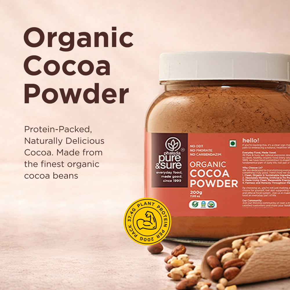 Organic Cocoa Powder - 200gm 4