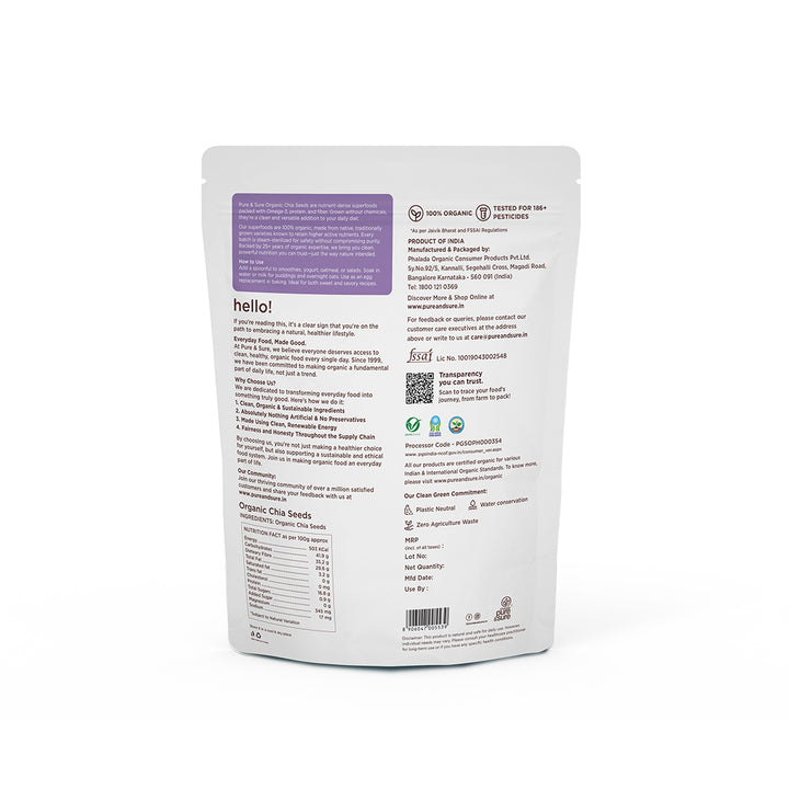 Organic Chia Seeds
