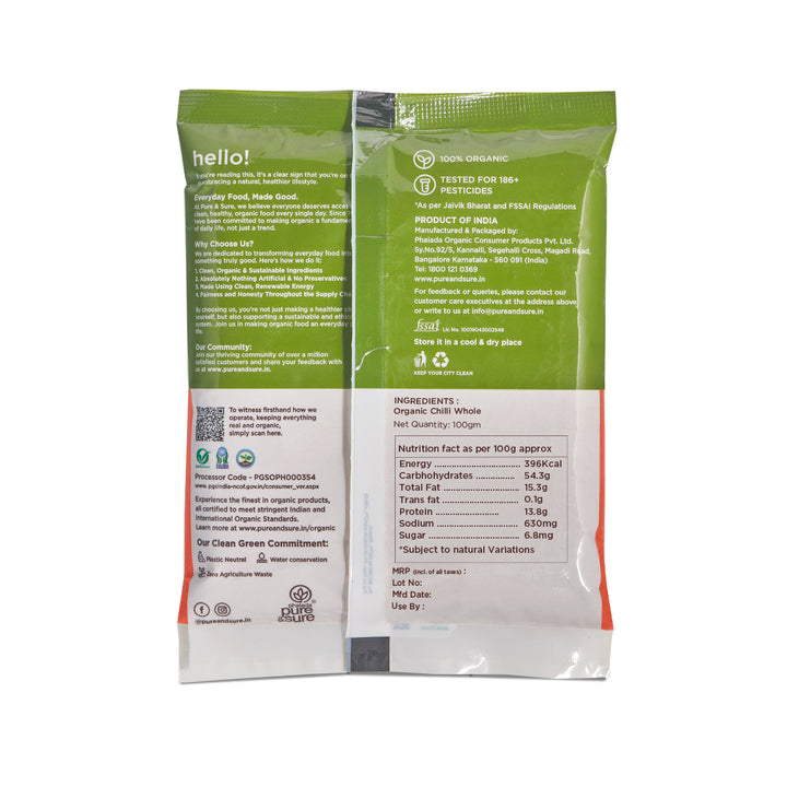 Organic Chilly Powder