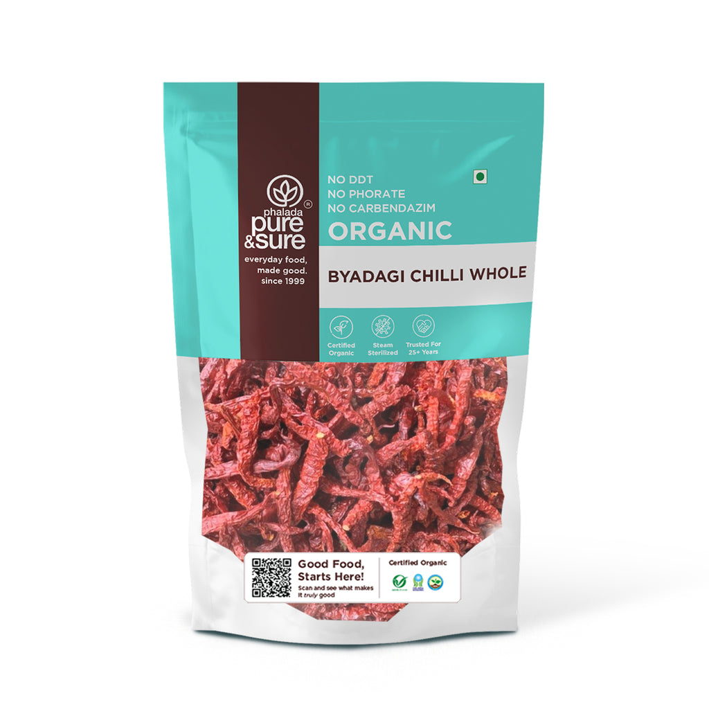 Organic Byadagi Chilly Whole-100Gms