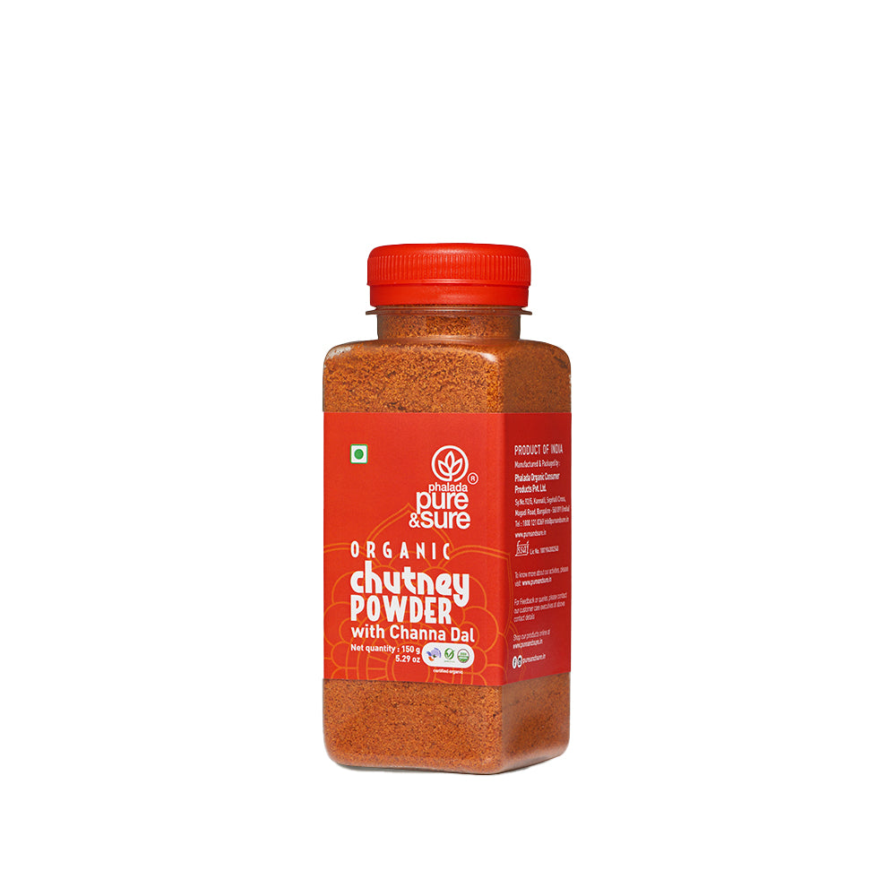 Organic Chutney Powder - Channa dal - 150g