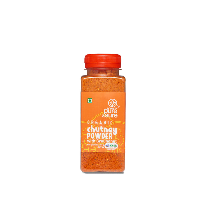 Phalada Pure and Sure Organic Chutney powder with Groundnut Front