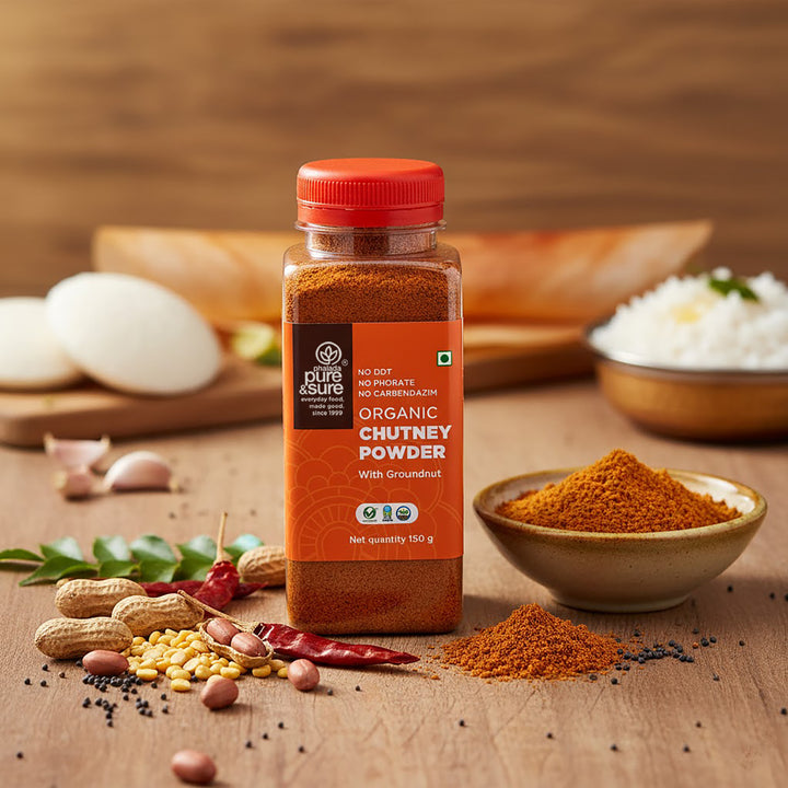 Organic Chutney Powder - Groundnut