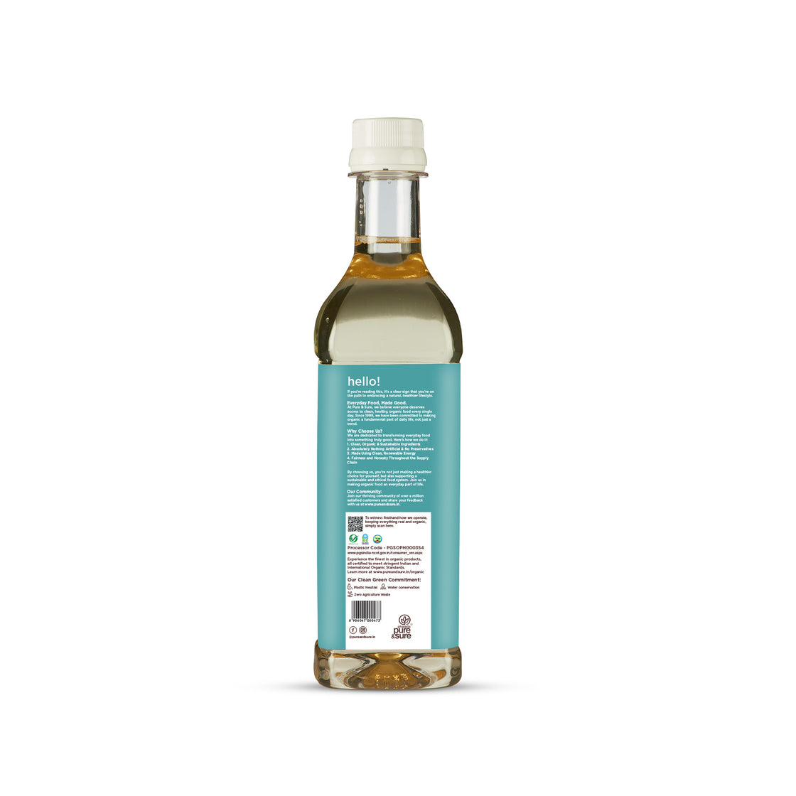 Organic Cold Pressed Coconut Oil-500ml 3
