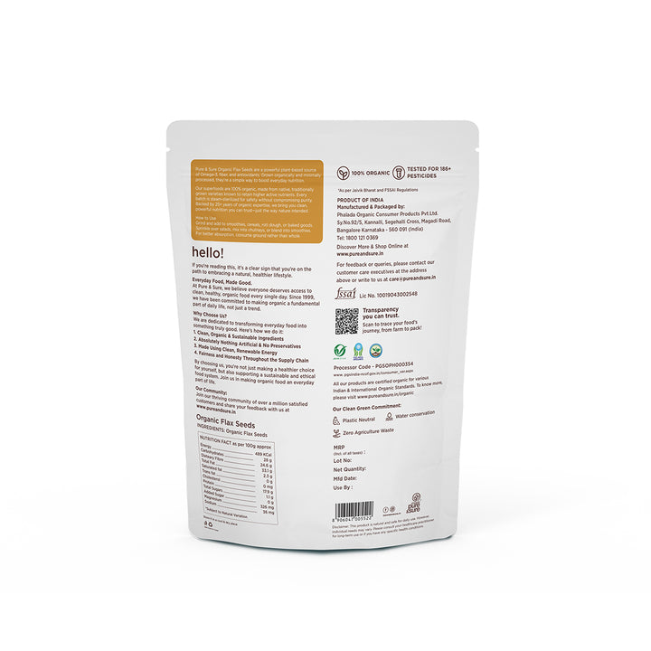 Organic Flax Seed