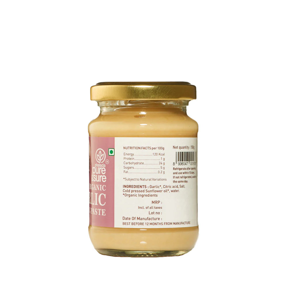 Organic Garlic Paste-150g