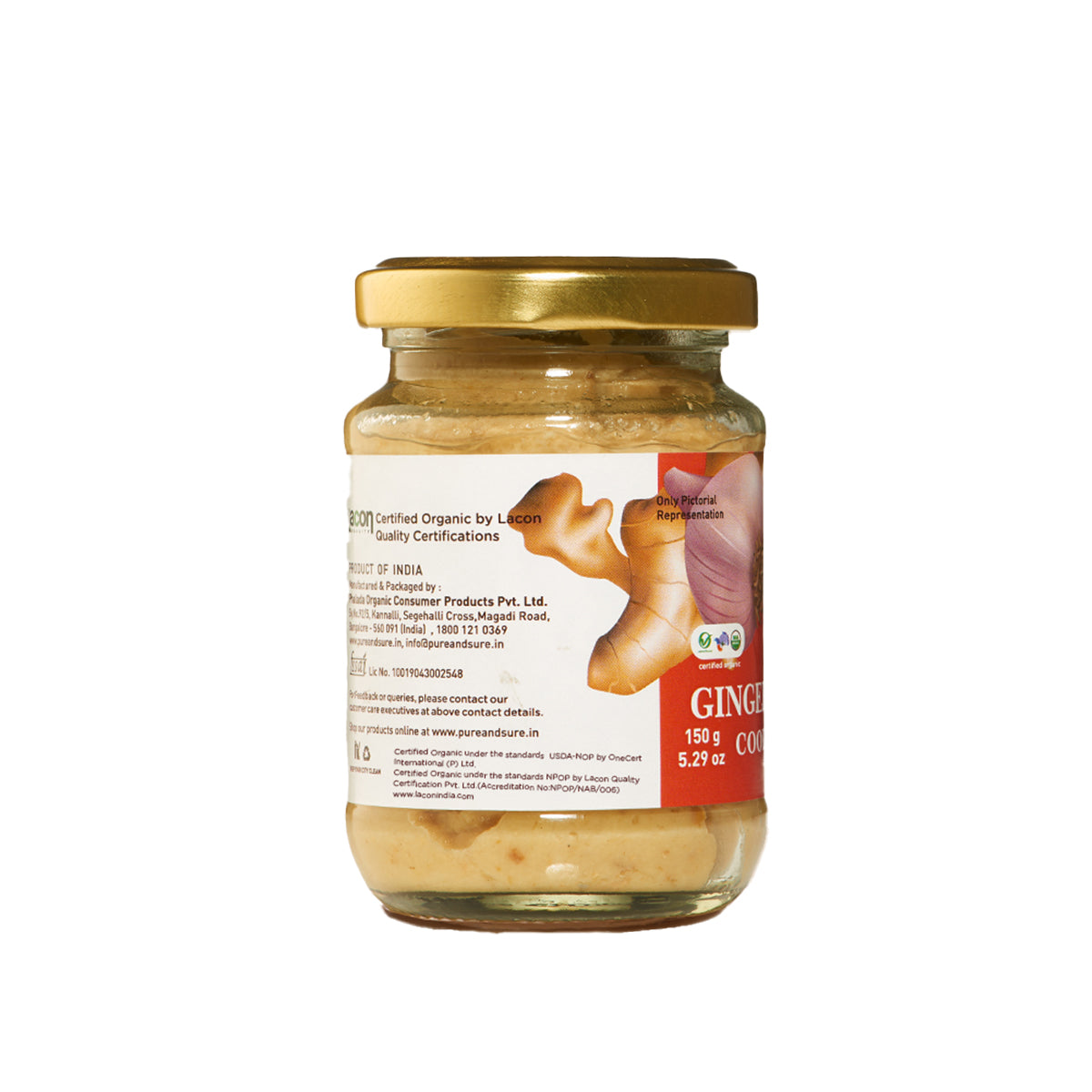 Organic Ginger Garlic Paste-150g