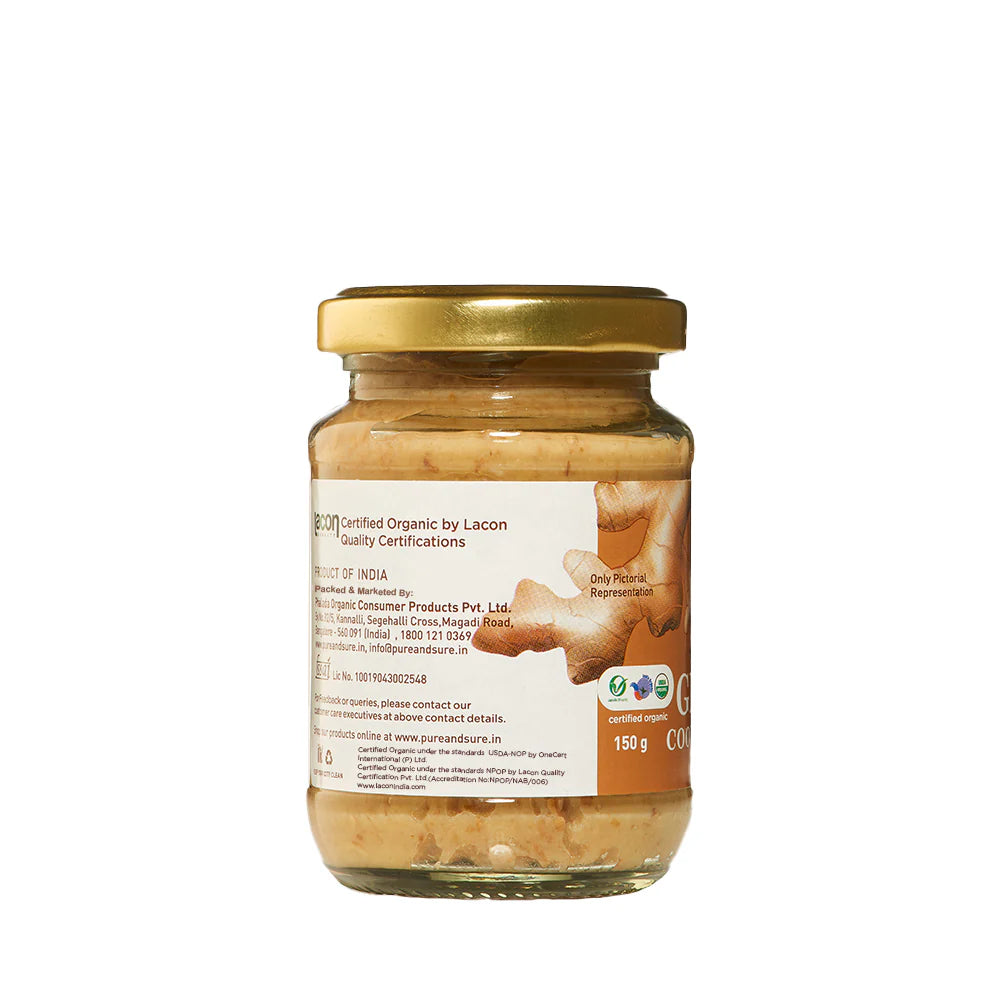 Organic Ginger Paste-150g