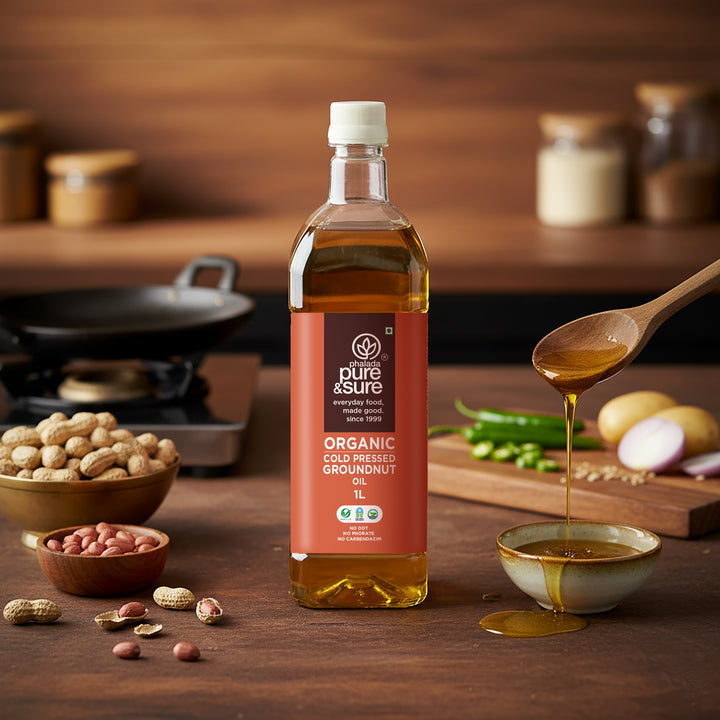 Organic Groundnut Oil
