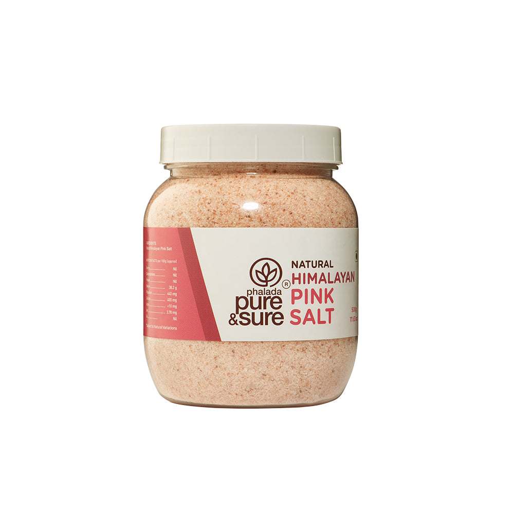 Organic Natural Himalaya Pink Salt  in pouch-500g