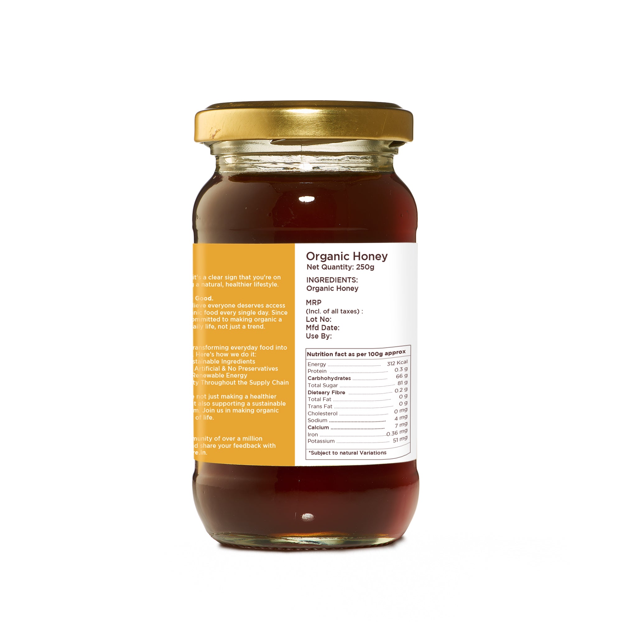 Organic Honey-250g