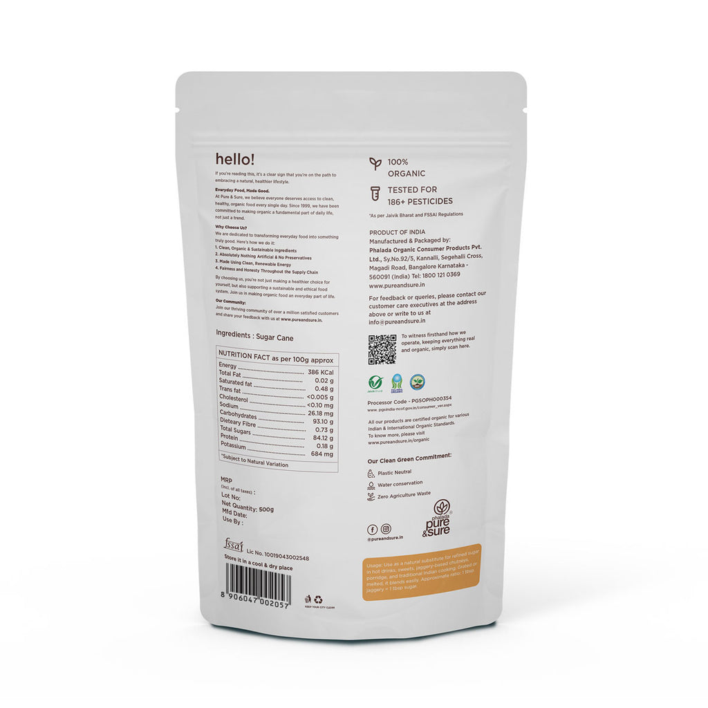 Organic Jaggery Powder-500gms 2