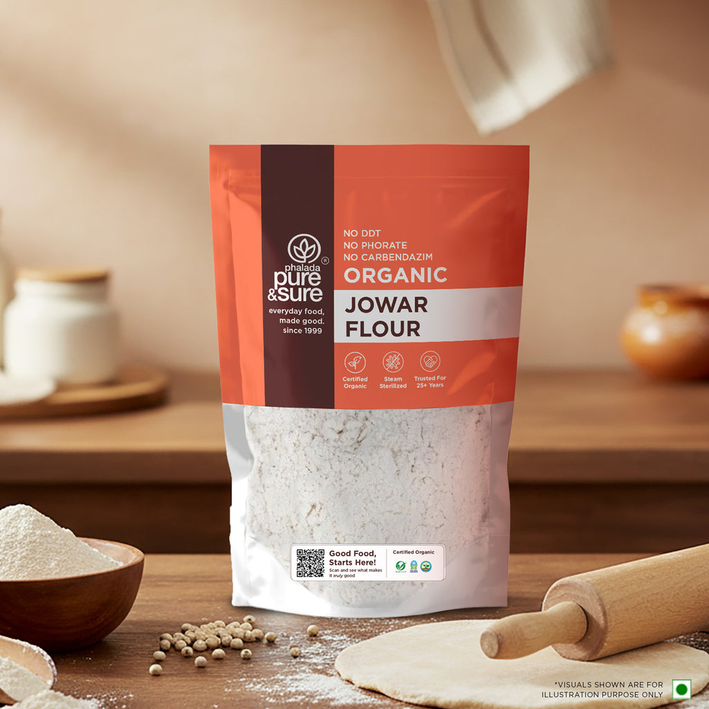 Organic Jowar Flour-500Gms 6