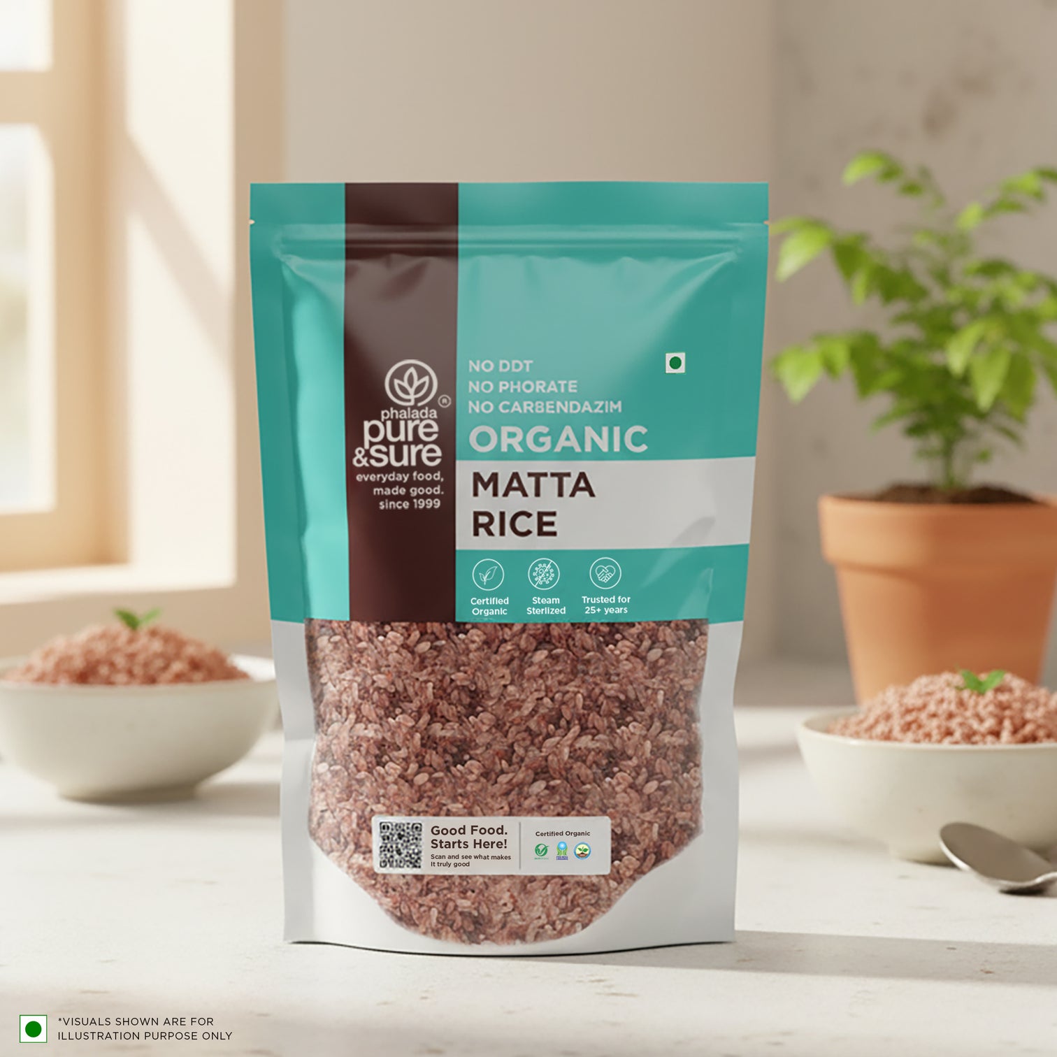 Organic Matta Rice 1Kg 6