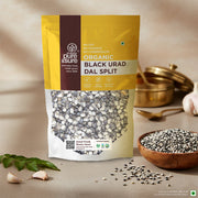 Organic Black Urad Dal Split