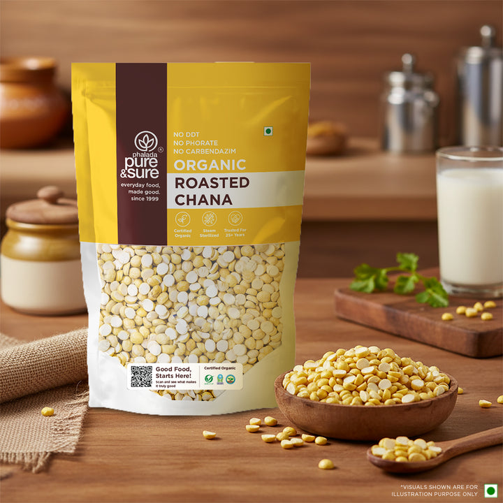 Organic Roasted Channa
