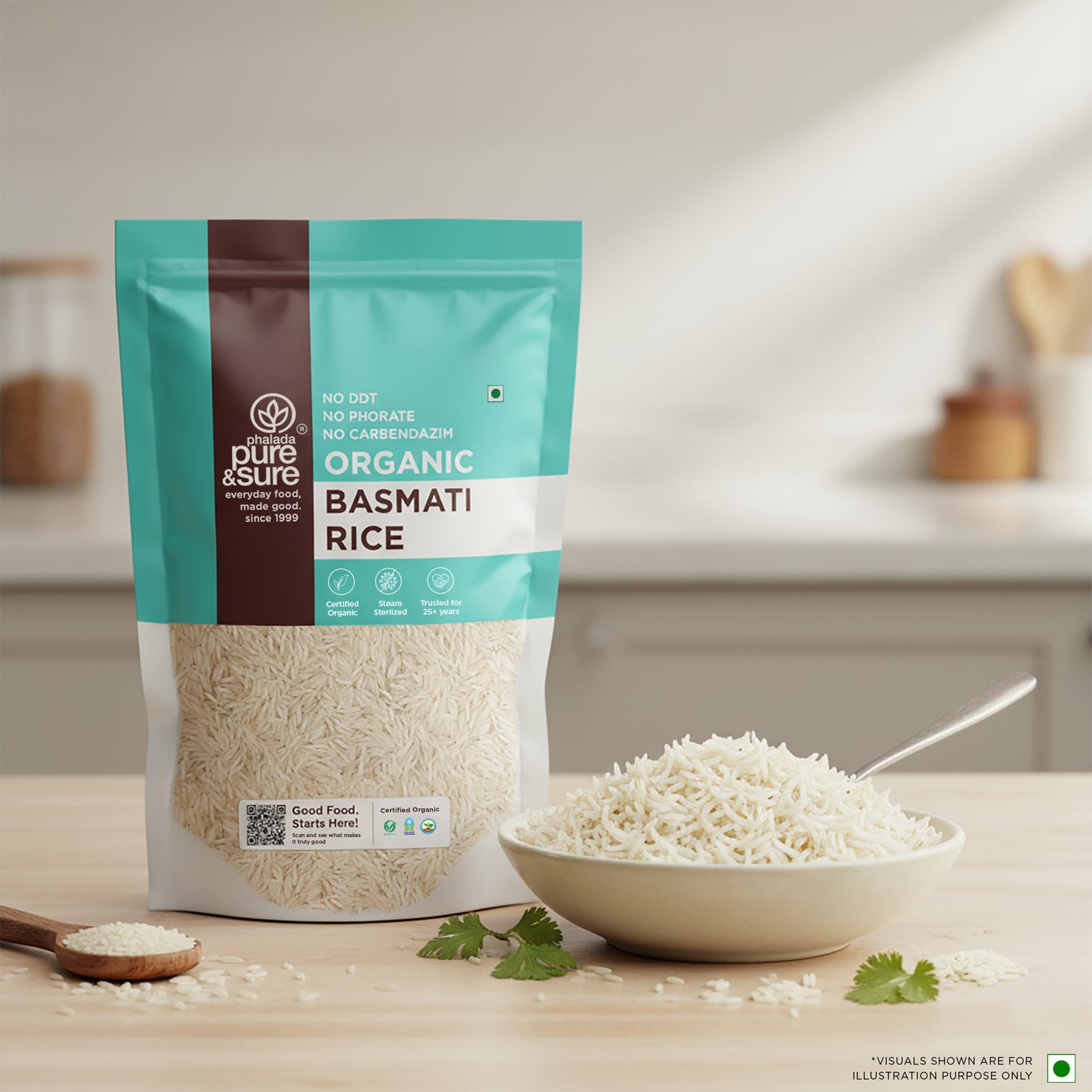 Organic Basmati Rice-1kg 6