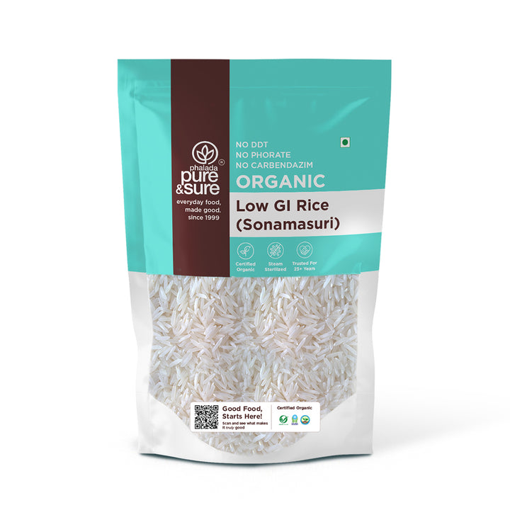 Phalada Pure and Sure Organic  Low GI Rice front