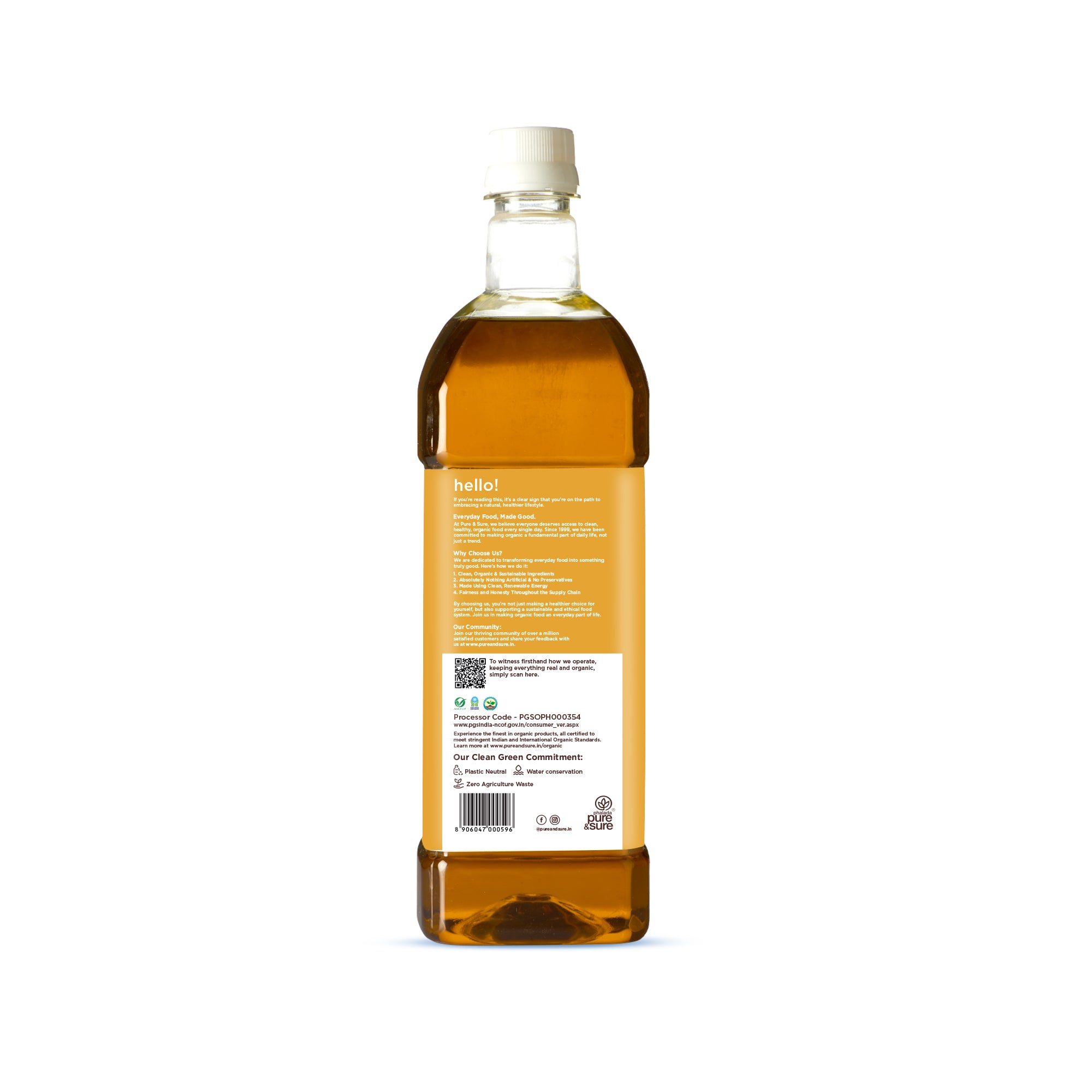 Organic Mustard Oil-1ltr