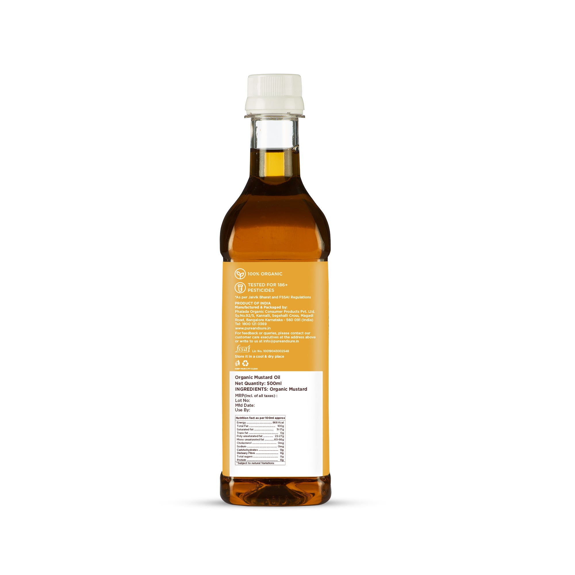 Organic Mustard Oil-500ml