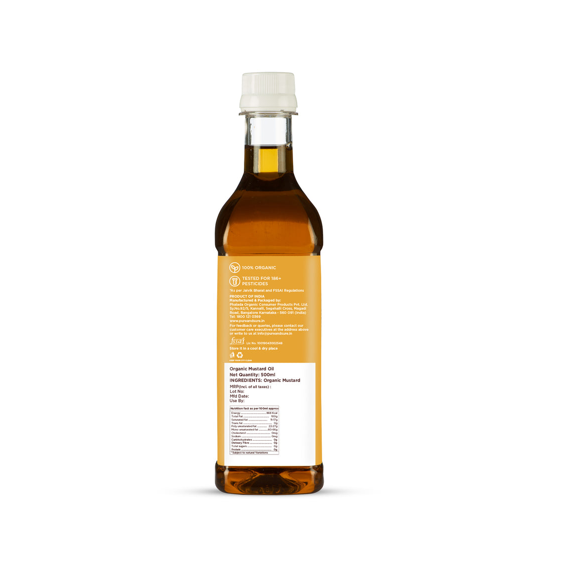 Organic Mustard Oil-500ml 2