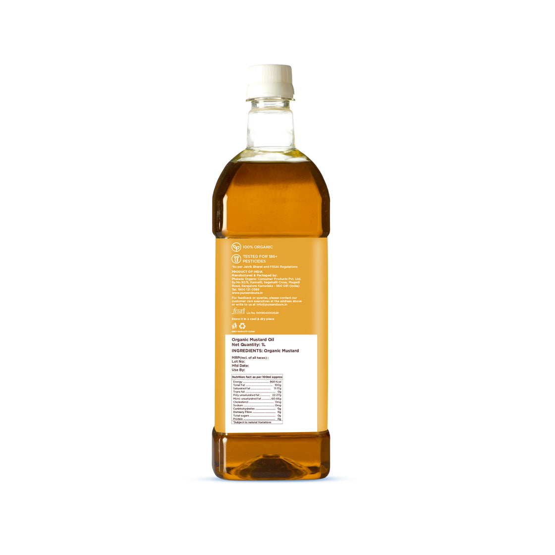 Organic Mustard Oil-1ltr 2