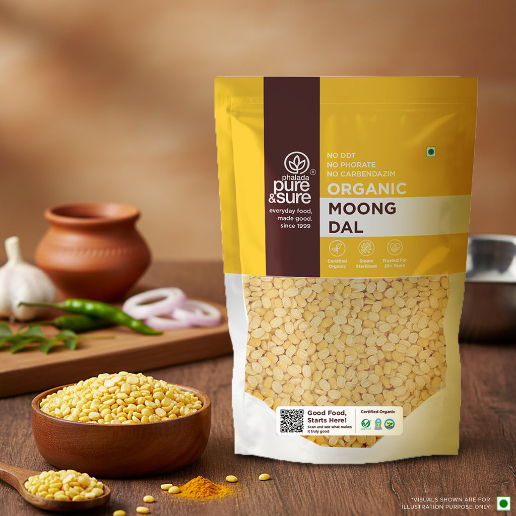 Organic Moong Dal-500Gms 10