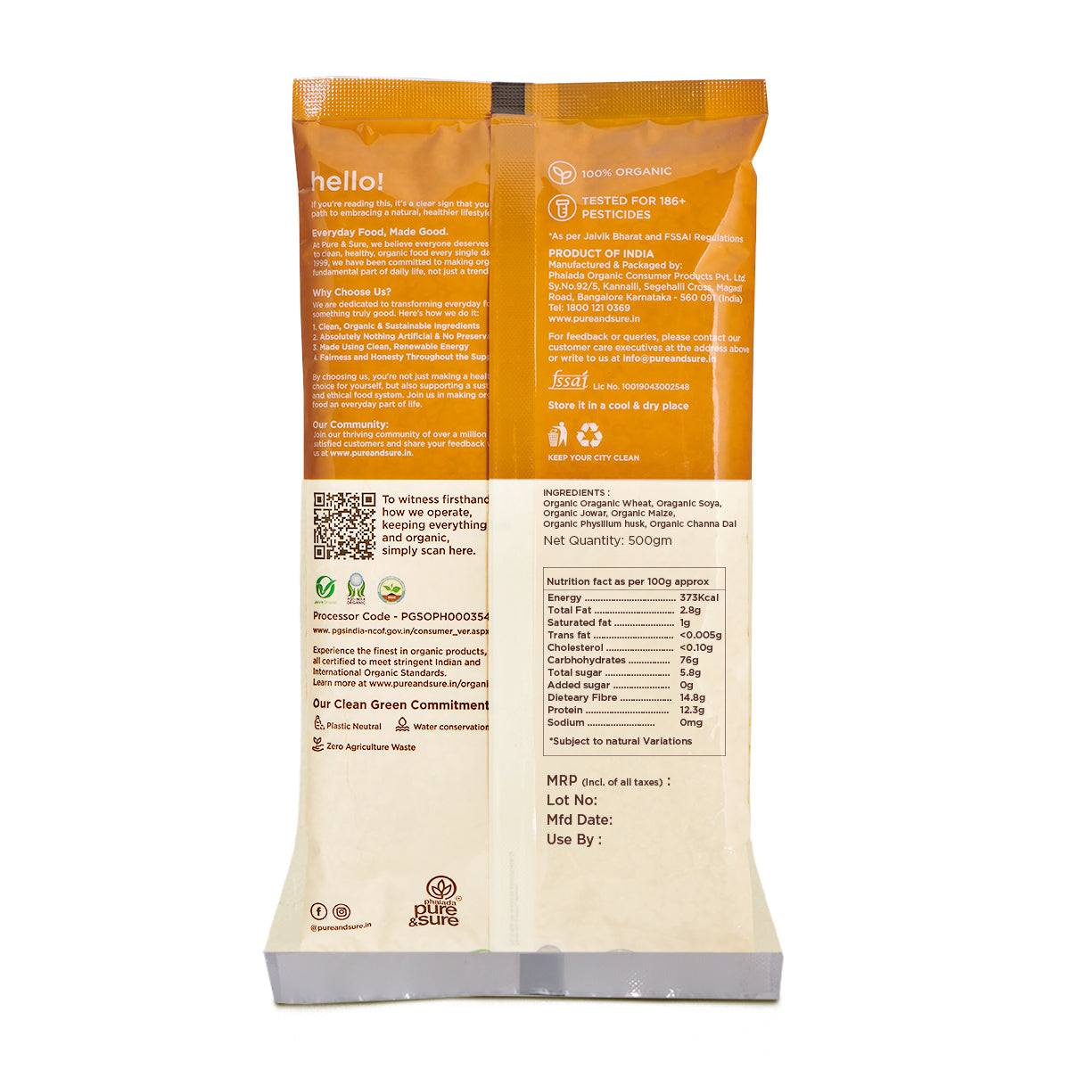 Organic Multigrain Flour - 1 Kg