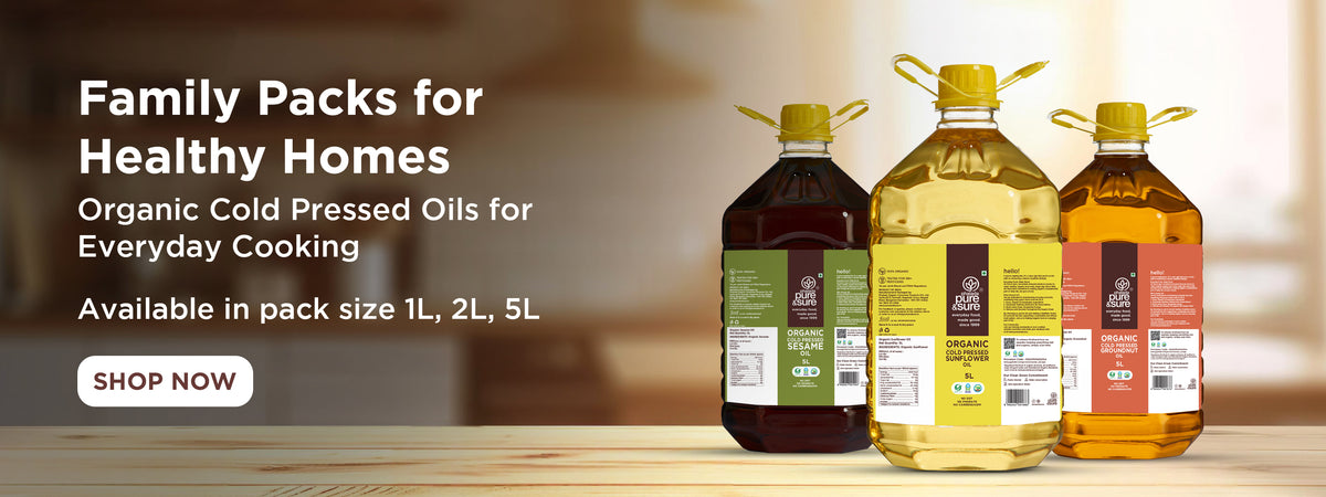 Shop Indian organic products | Pure & Sure