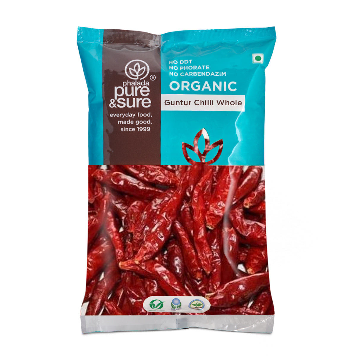 Organic Guntur Chilly Whole-200g