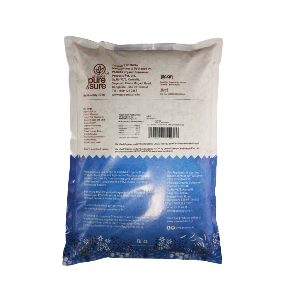 Organic Semi Polished Rice-5kg 2