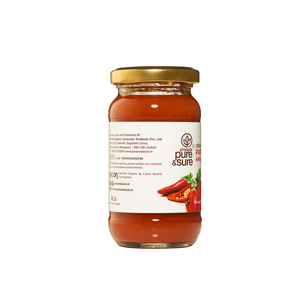Organic Arrabbiata Sauce-190Gms 3