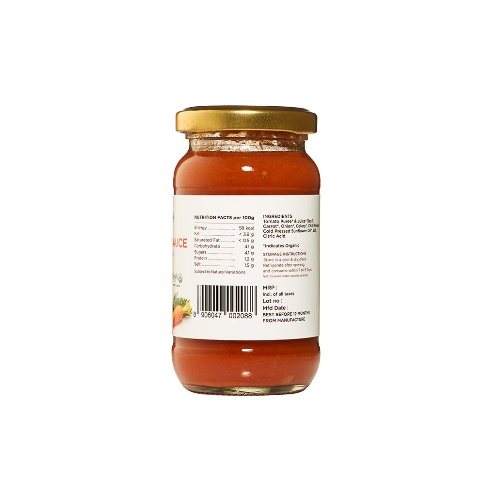 Organic Arrabbiata Sauce-190g