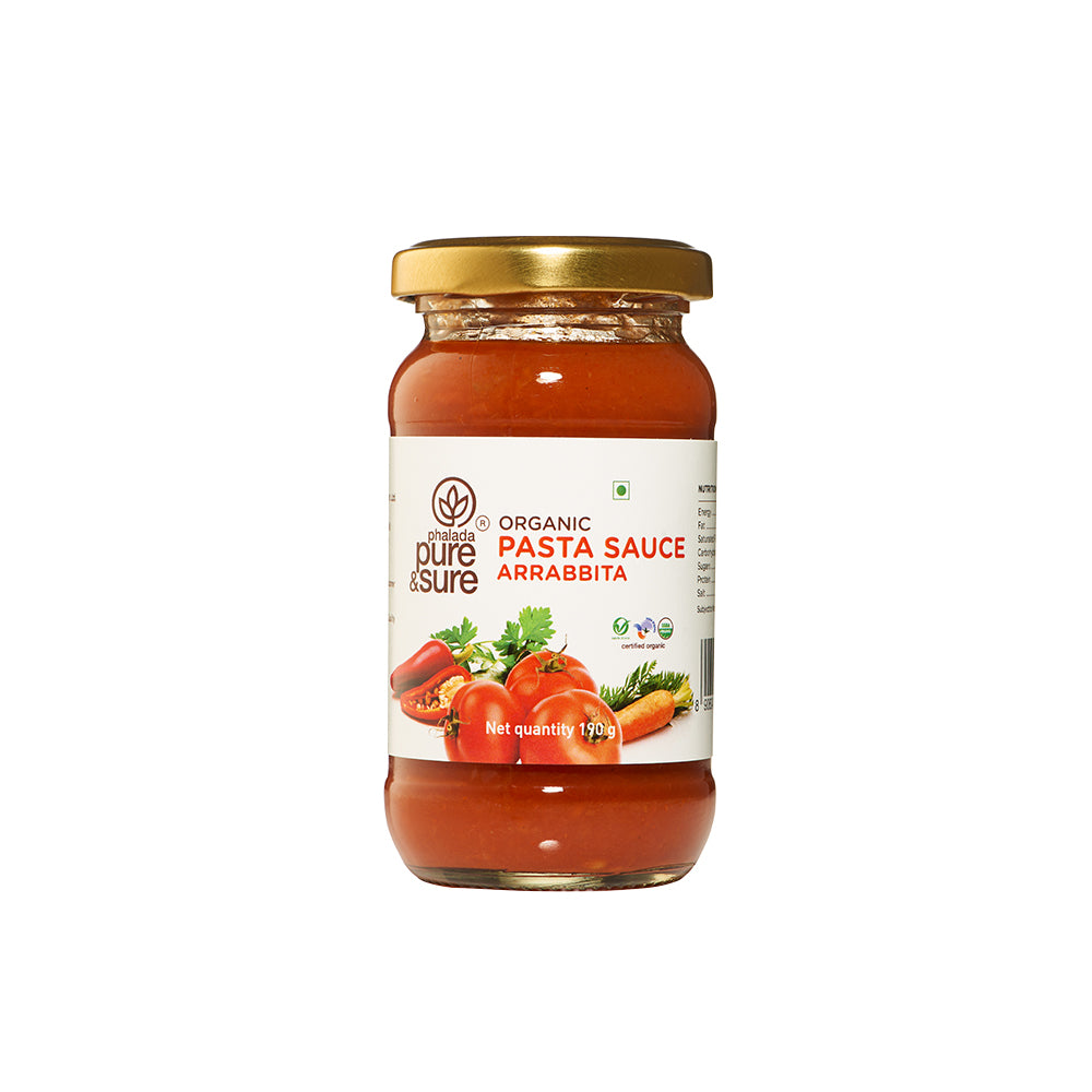 Organic Arrabbiata Sauce-190Gms