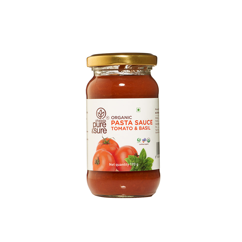 Organic Tomato Basil Sauce-190gms
