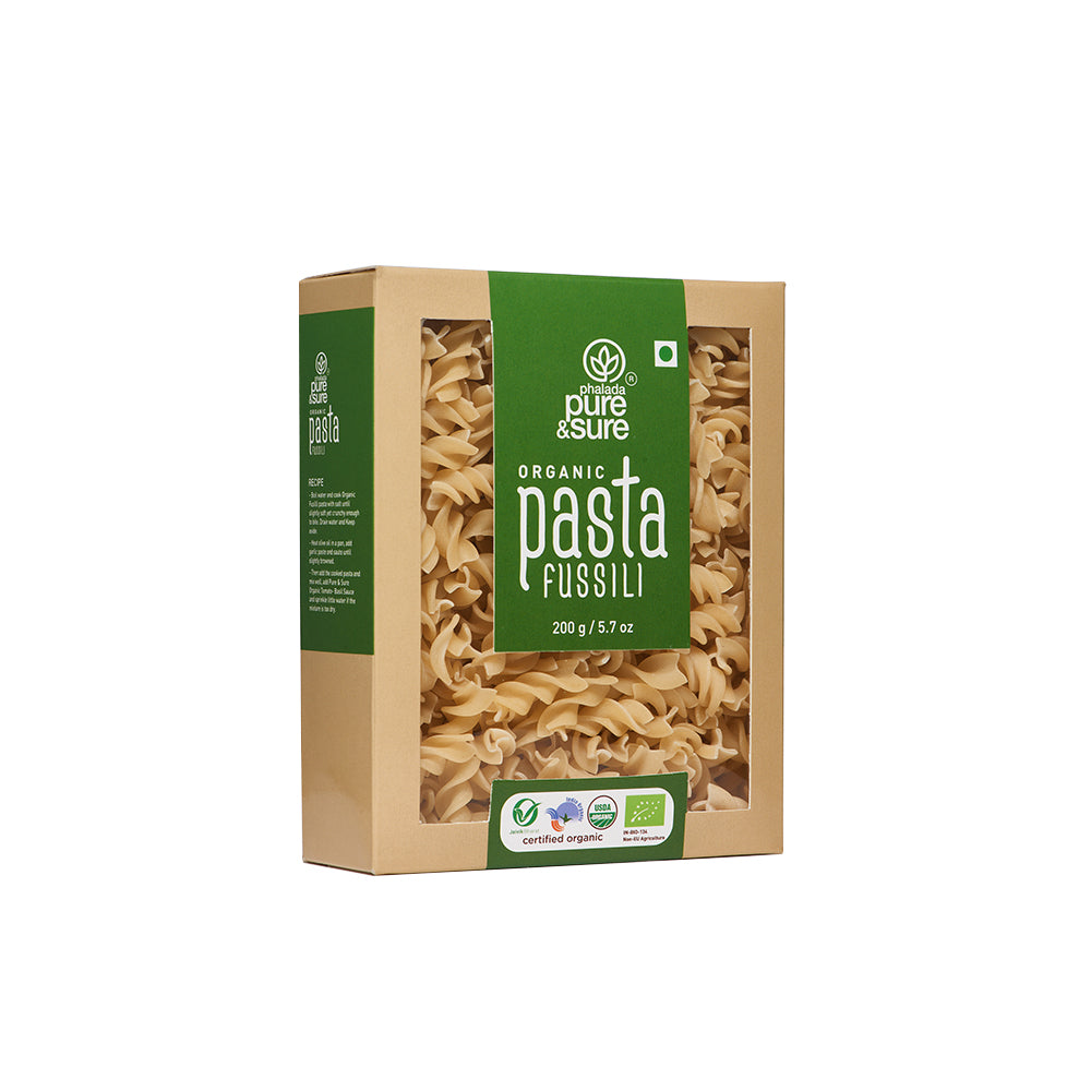 Organic Pasta Fusilli-200Gms 2