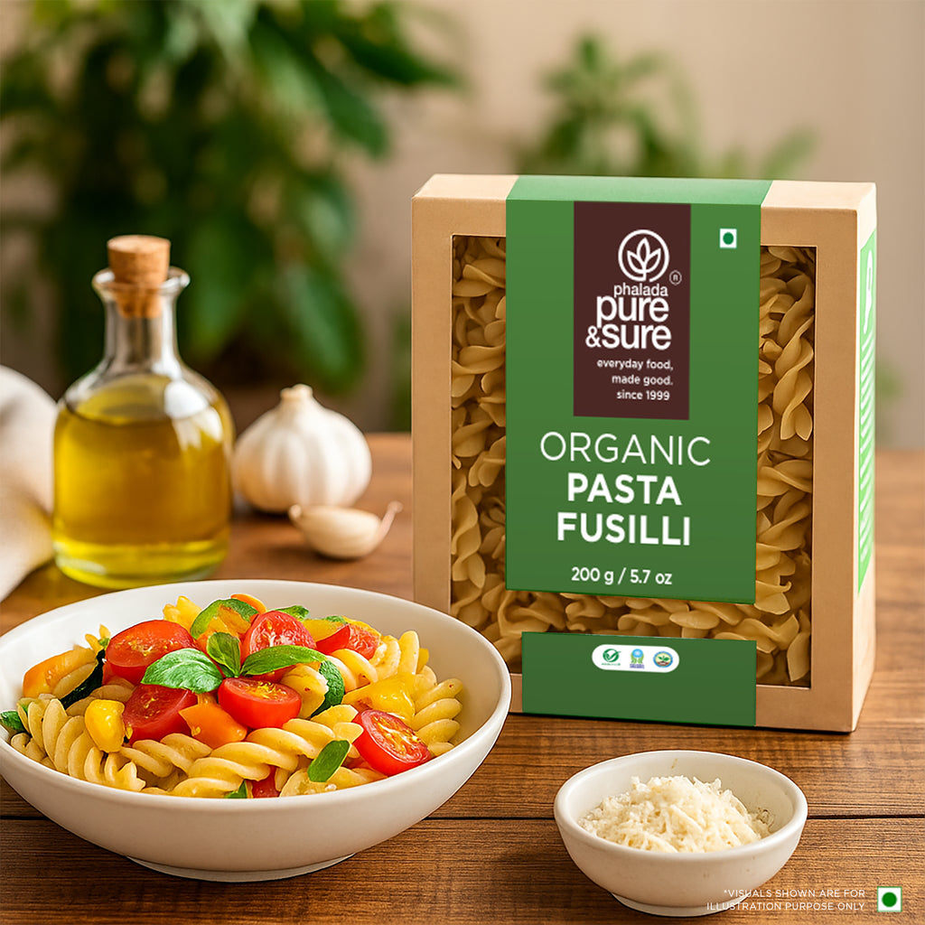 Organic Pasta Fusilli-200Gms 8