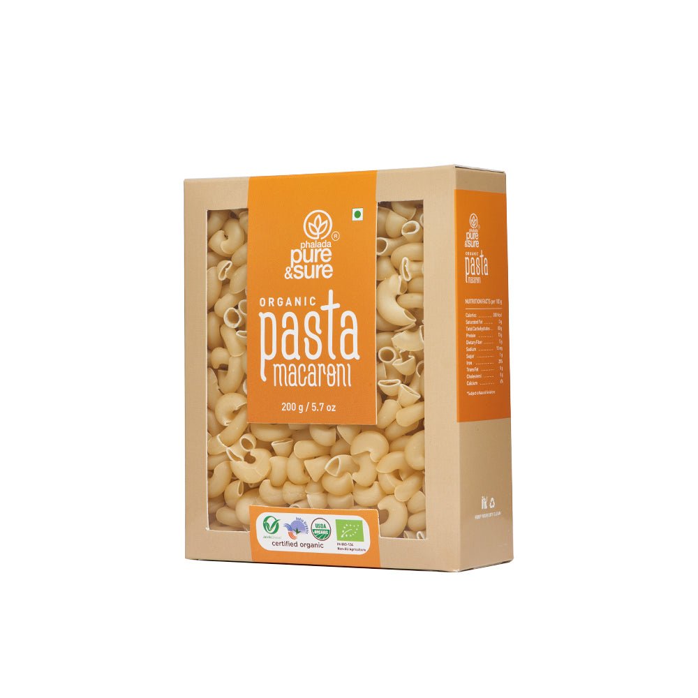 Organic Pasta Macaroni -200Gms 4