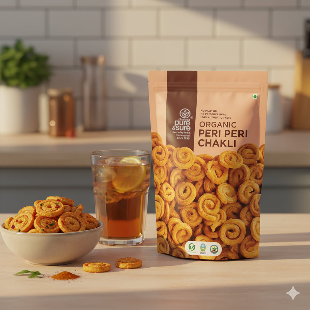 Organic Peri Peri Chakli - 150gms 10