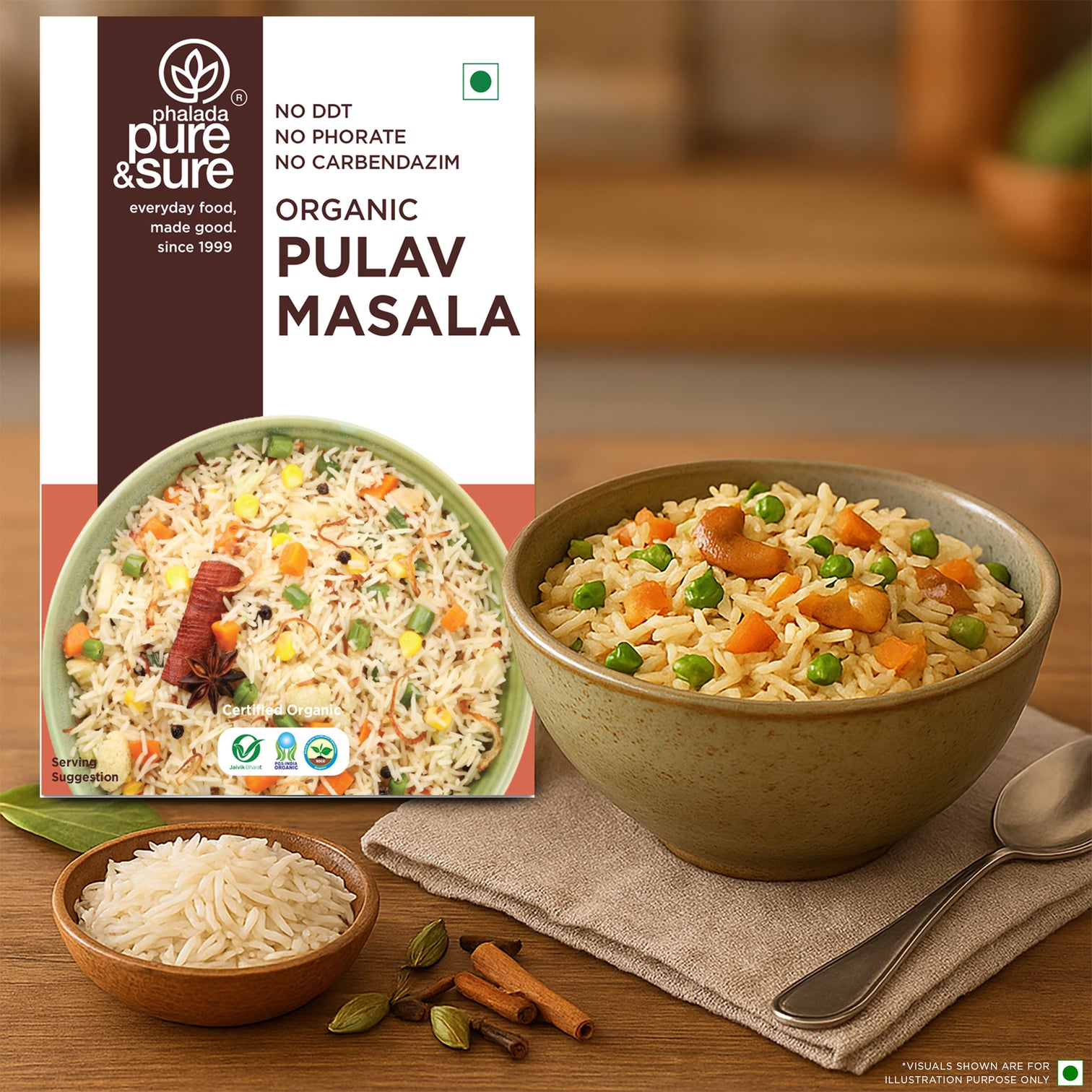 Organic Pulav Masala-100Gms 5